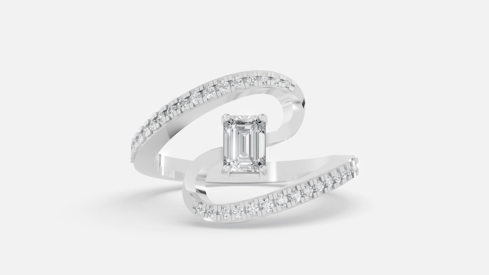 UYDR 0107 RING G14KW 2.758 GRM Dia pcs-35 Dia wt-0.51