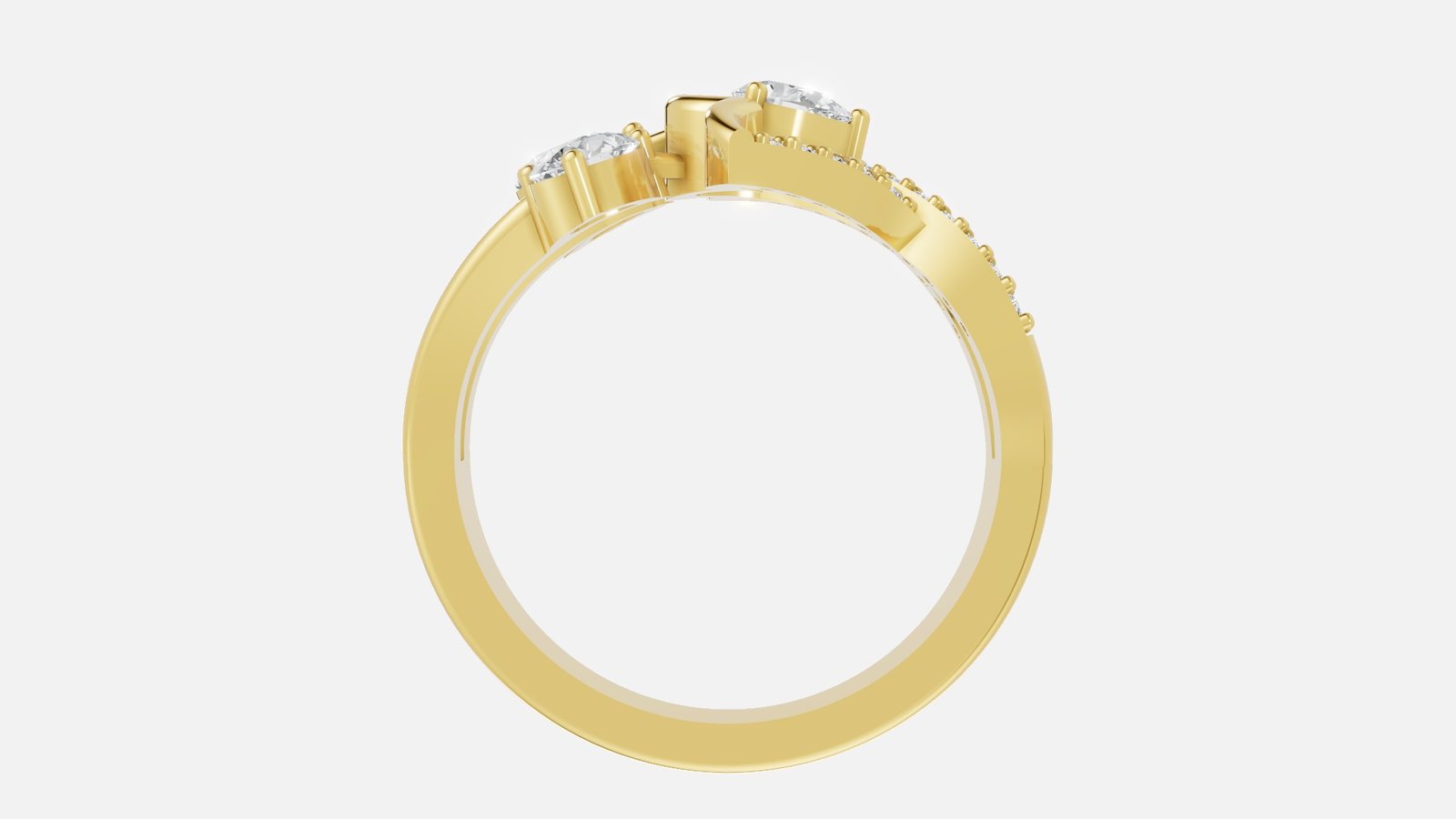 UYDR 0116 RING G14KY 3.167 GRM Dia pcs-23 Dia wt-0.51