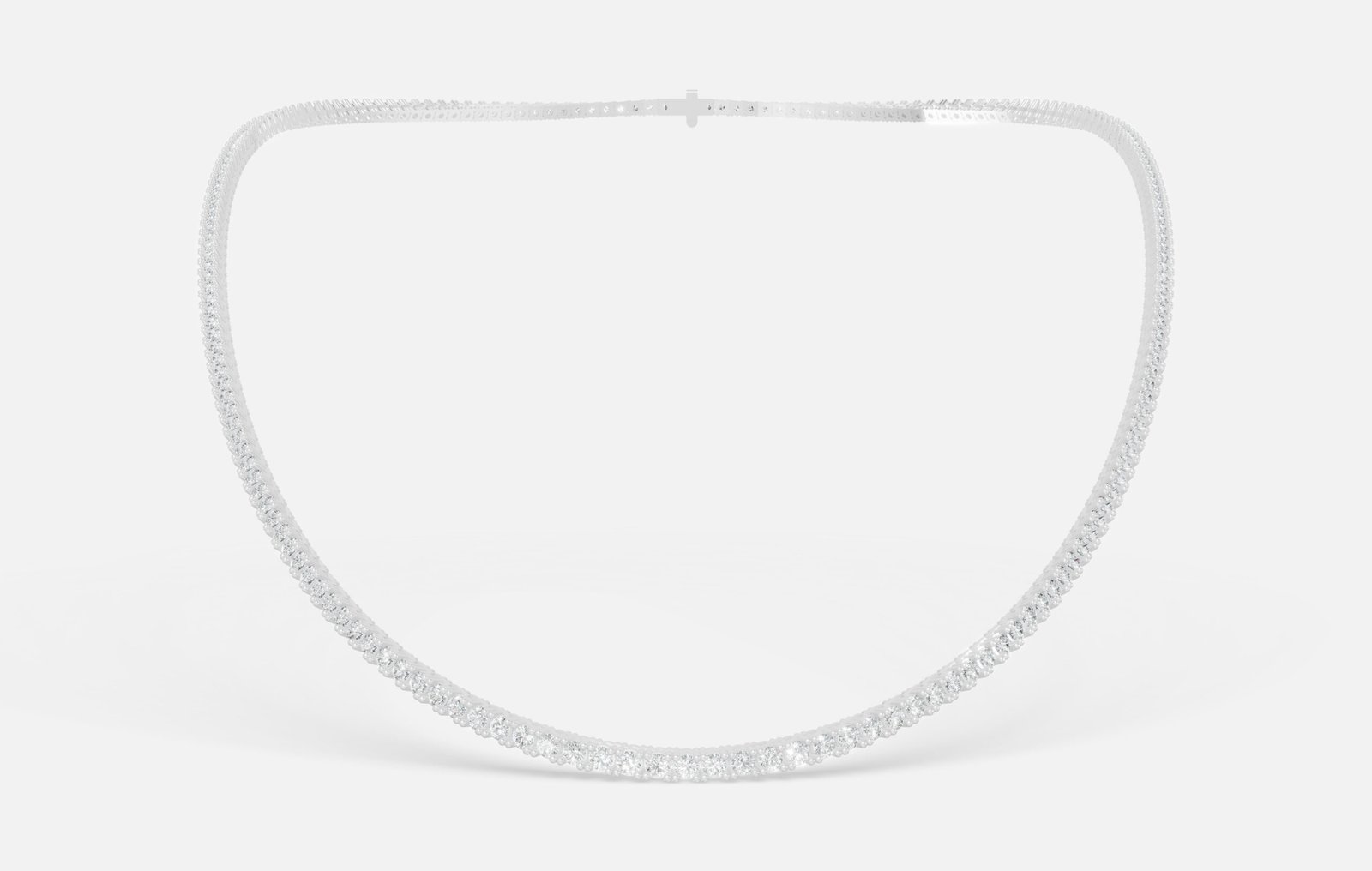 UYSDNK 0018-7.00 NECKLACE G14KW 14.238 GRM Dia pcs-202 Dia wt-7.06