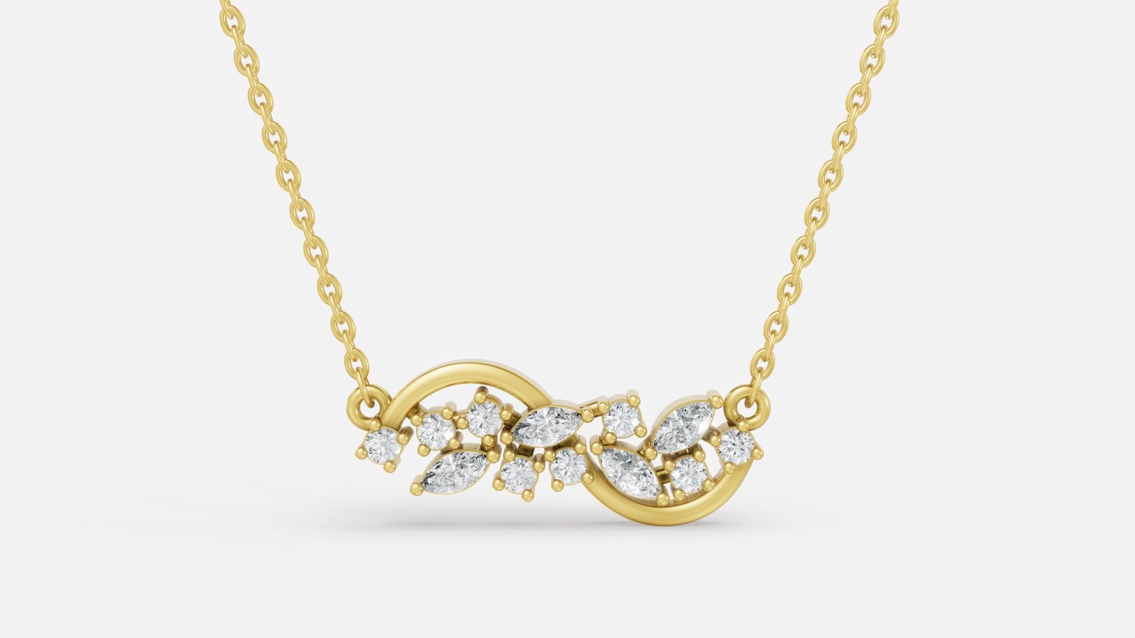 UYSDP 0102 PENDANT G14KY 2.033 GRM Dia pcs-12 Dia wt-0.49